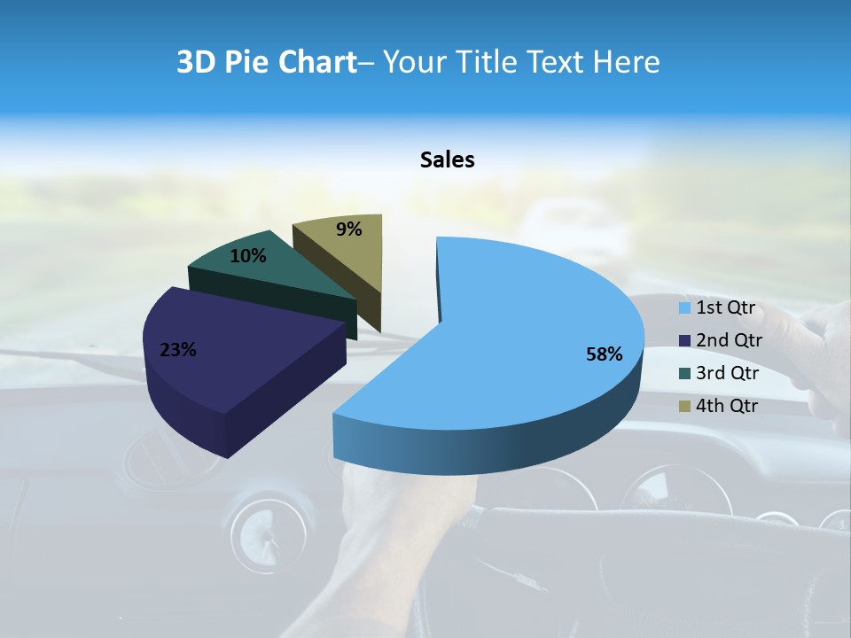 Front Person Transport PowerPoint Template