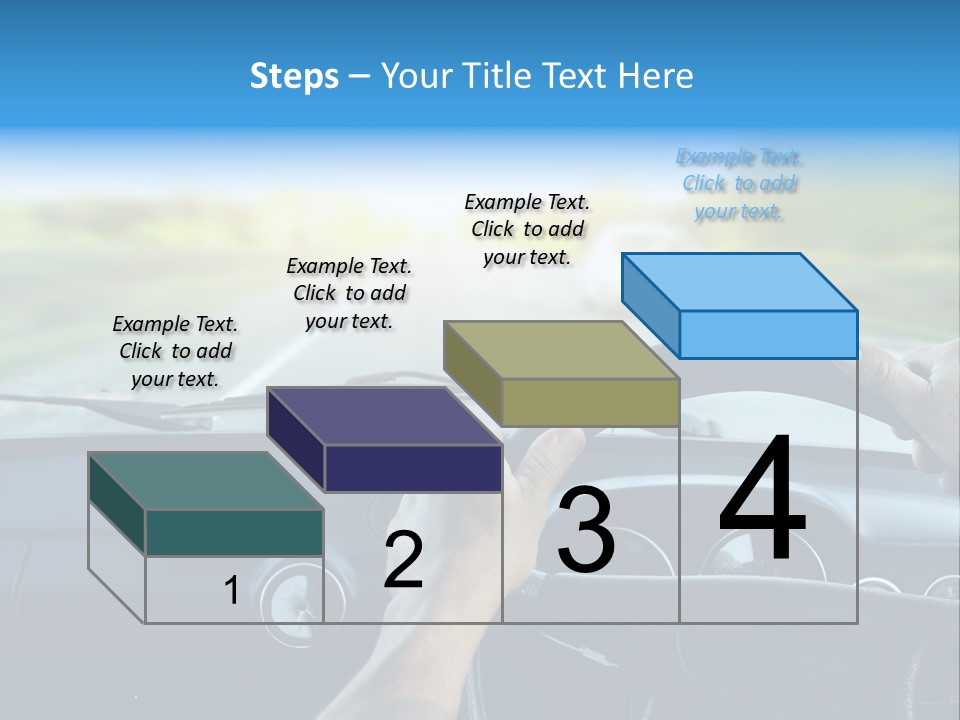 Front Person Transport PowerPoint Template