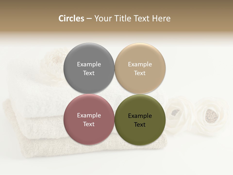 Therapy Piled Ornament PowerPoint Template