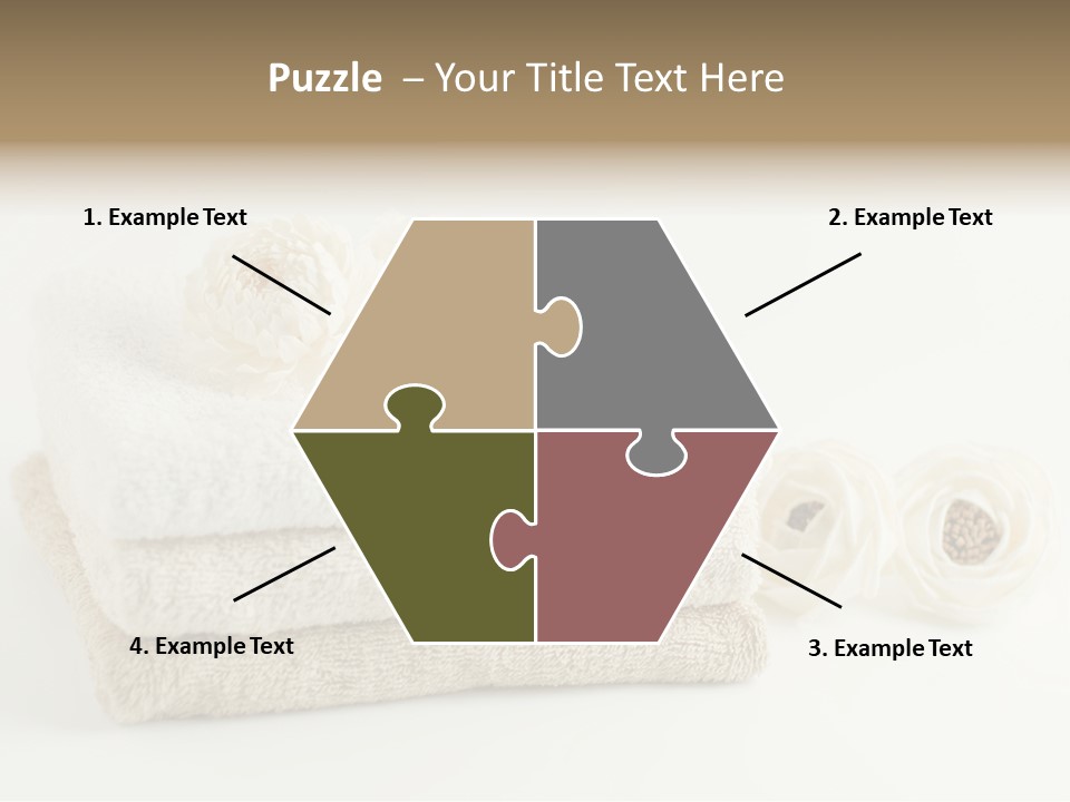 Therapy Piled Ornament PowerPoint Template