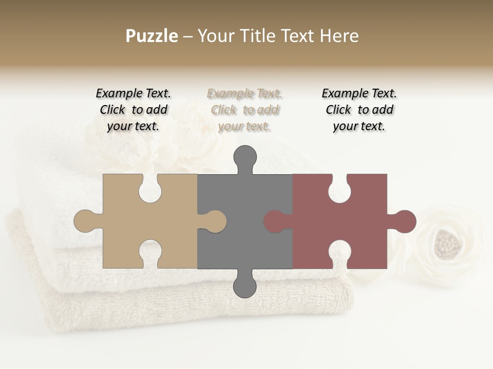 Therapy Piled Ornament PowerPoint Template