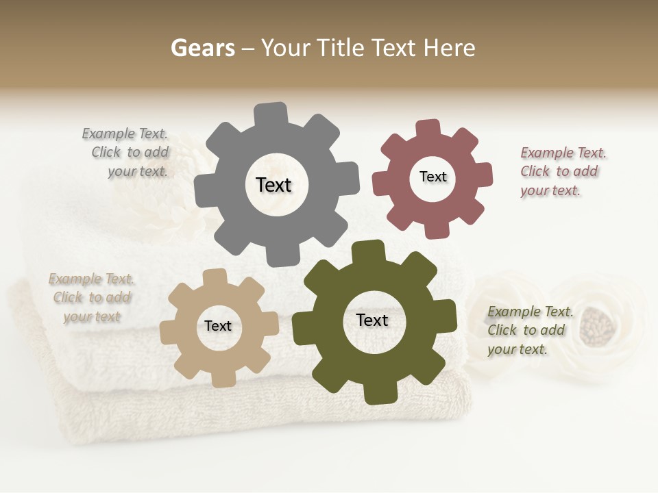 Therapy Piled Ornament PowerPoint Template