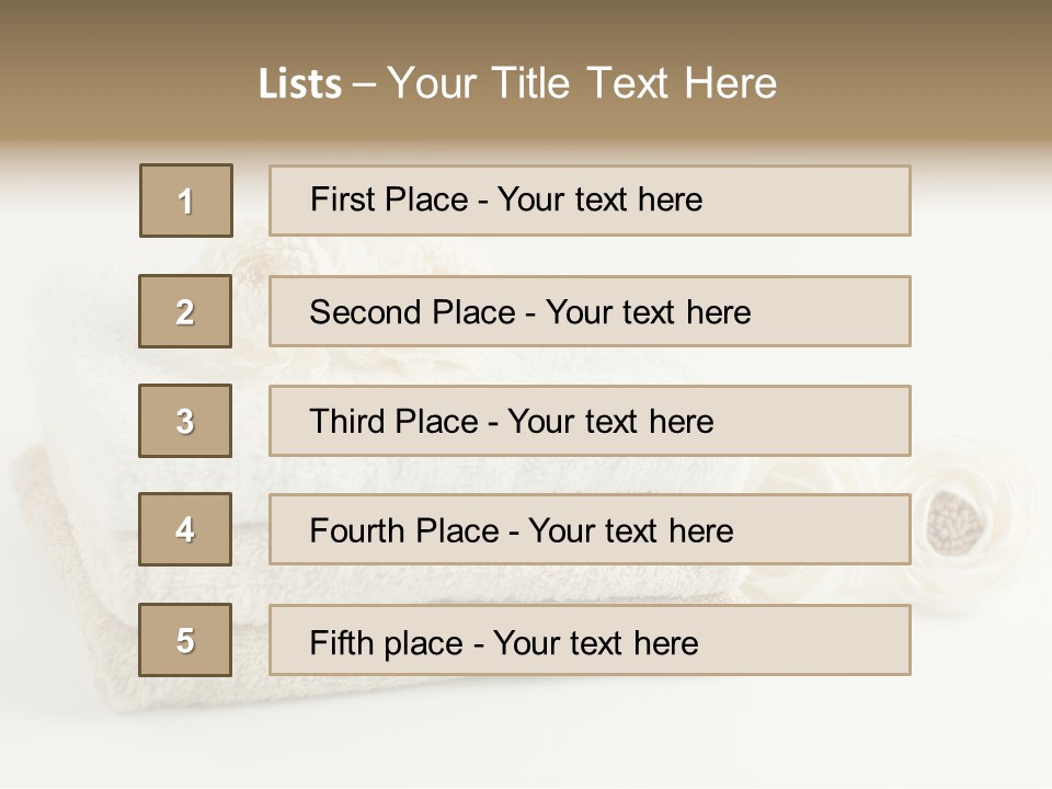 Therapy Piled Ornament PowerPoint Template