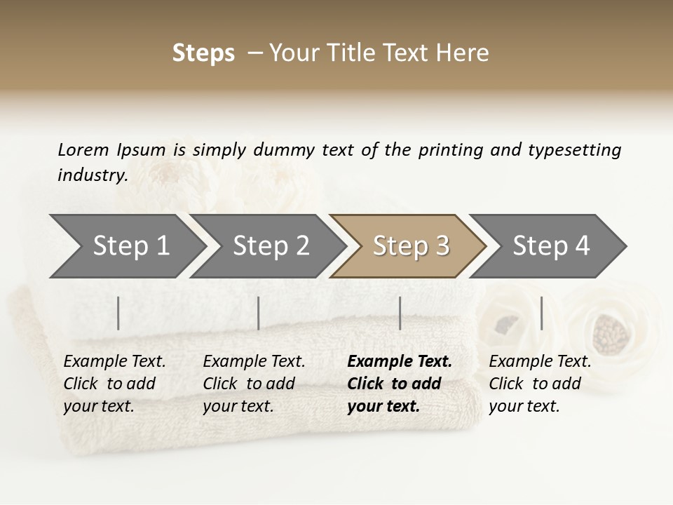 Therapy Piled Ornament PowerPoint Template