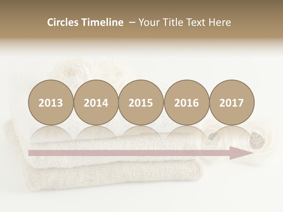 Therapy Piled Ornament PowerPoint Template