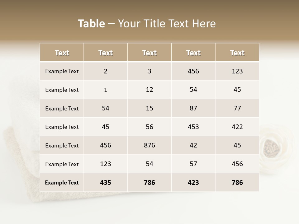 Therapy Piled Ornament PowerPoint Template