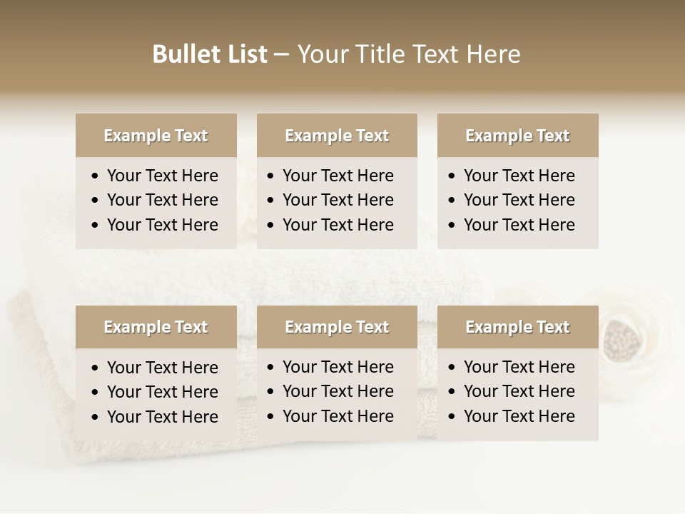 Therapy Piled Ornament PowerPoint Template