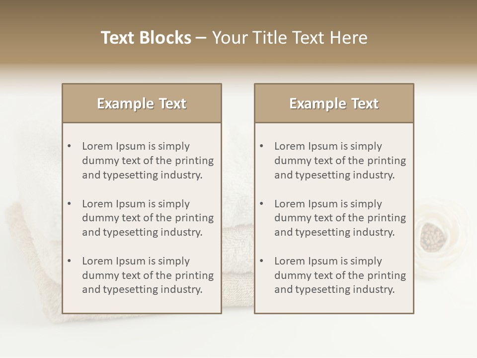 Therapy Piled Ornament PowerPoint Template