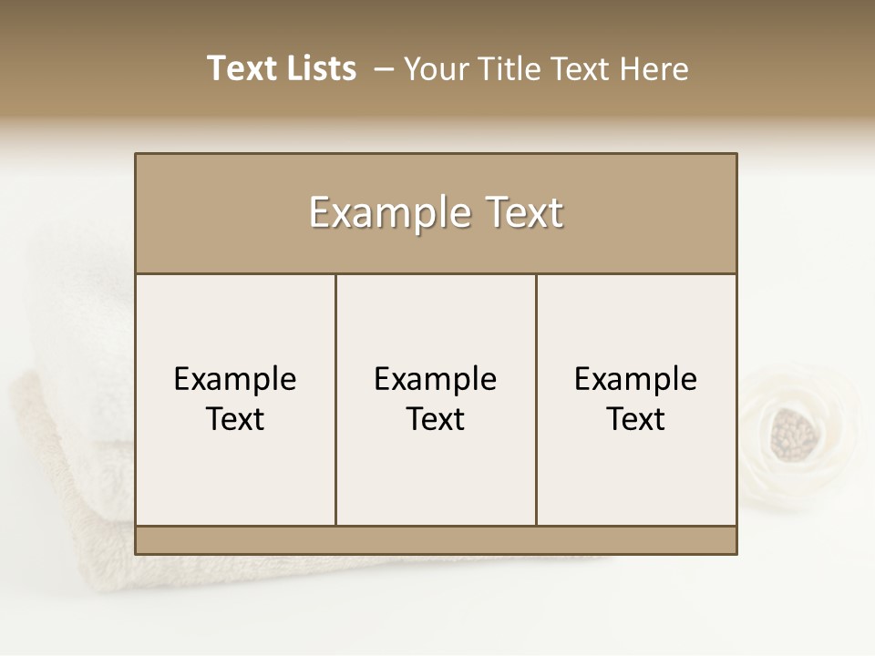 Therapy Piled Ornament PowerPoint Template