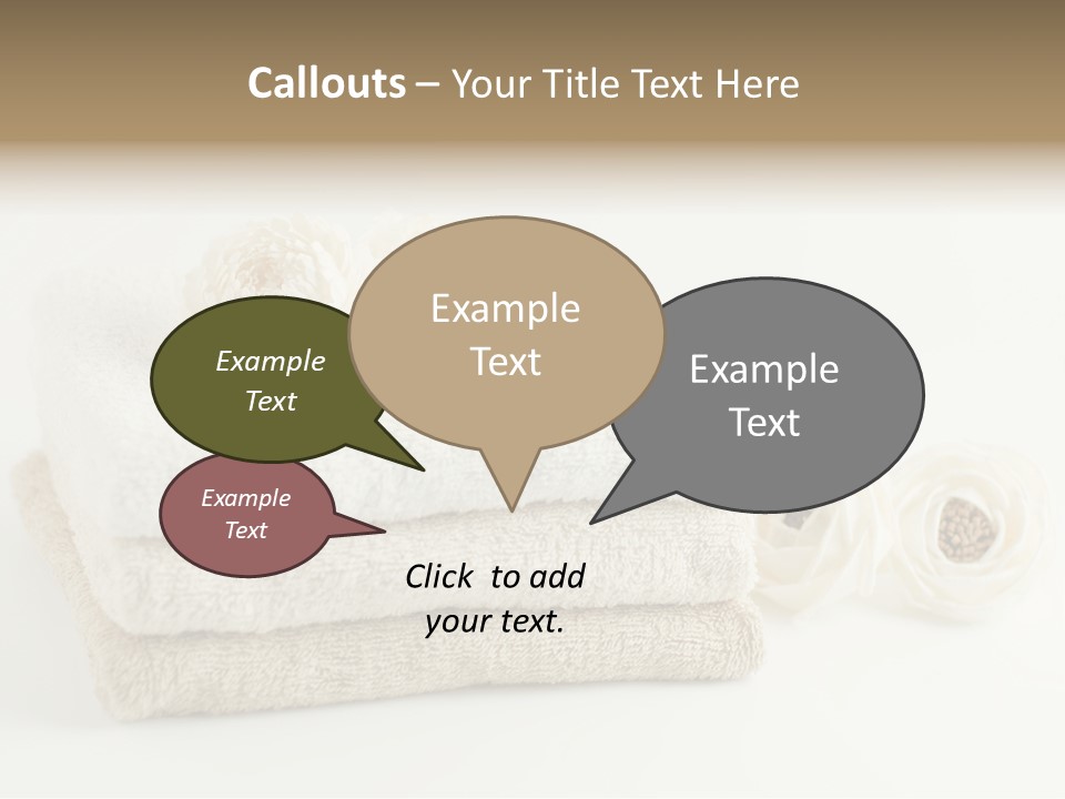 Therapy Piled Ornament PowerPoint Template