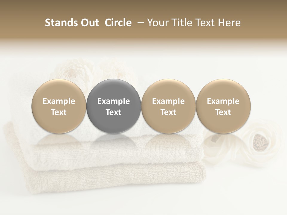 Therapy Piled Ornament PowerPoint Template