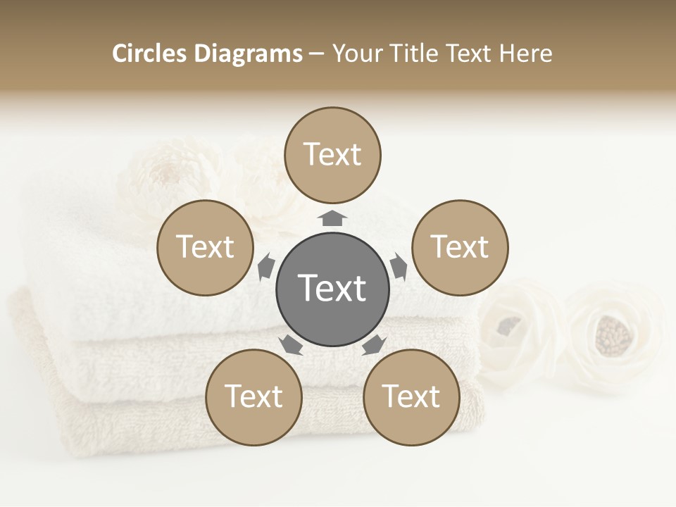 Therapy Piled Ornament PowerPoint Template