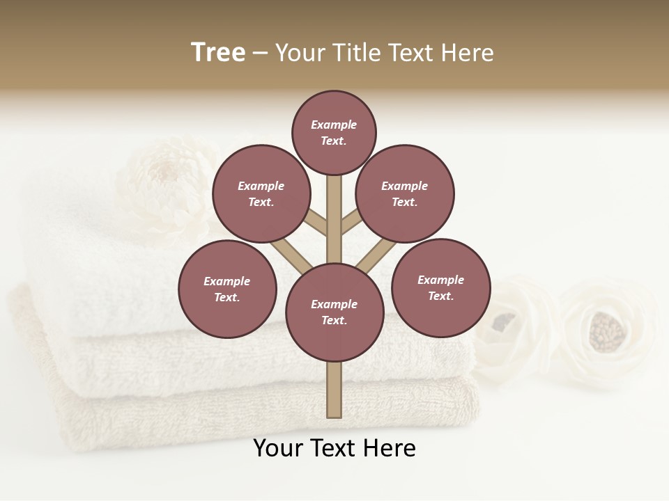 Therapy Piled Ornament PowerPoint Template