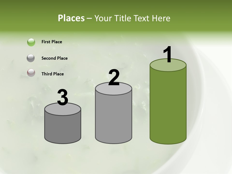 Green Kale Caldo PowerPoint Template