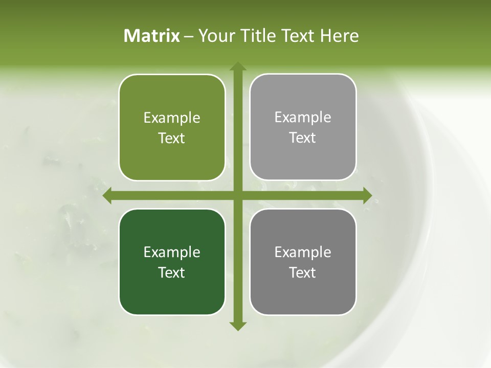 Green Kale Caldo PowerPoint Template