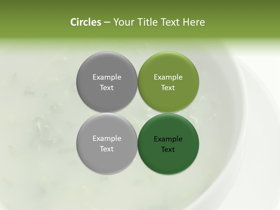 Green Kale Caldo PowerPoint Template