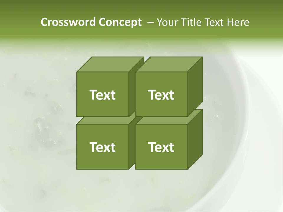 Green Kale Caldo PowerPoint Template
