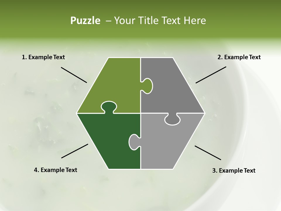 Green Kale Caldo PowerPoint Template