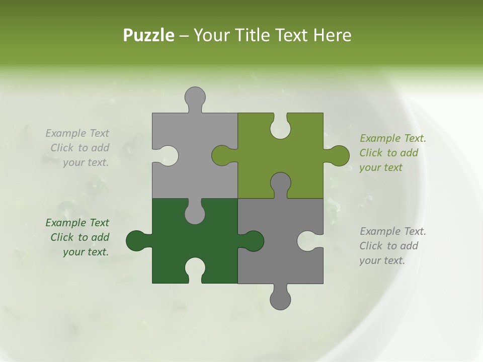 Green Kale Caldo PowerPoint Template