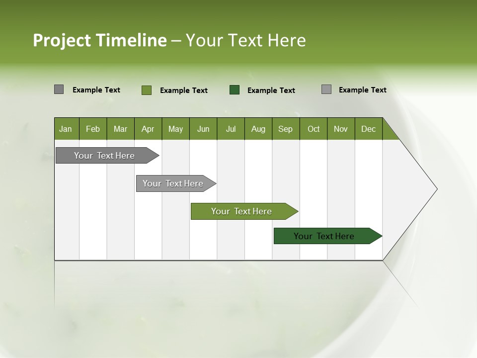 Green Kale Caldo PowerPoint Template