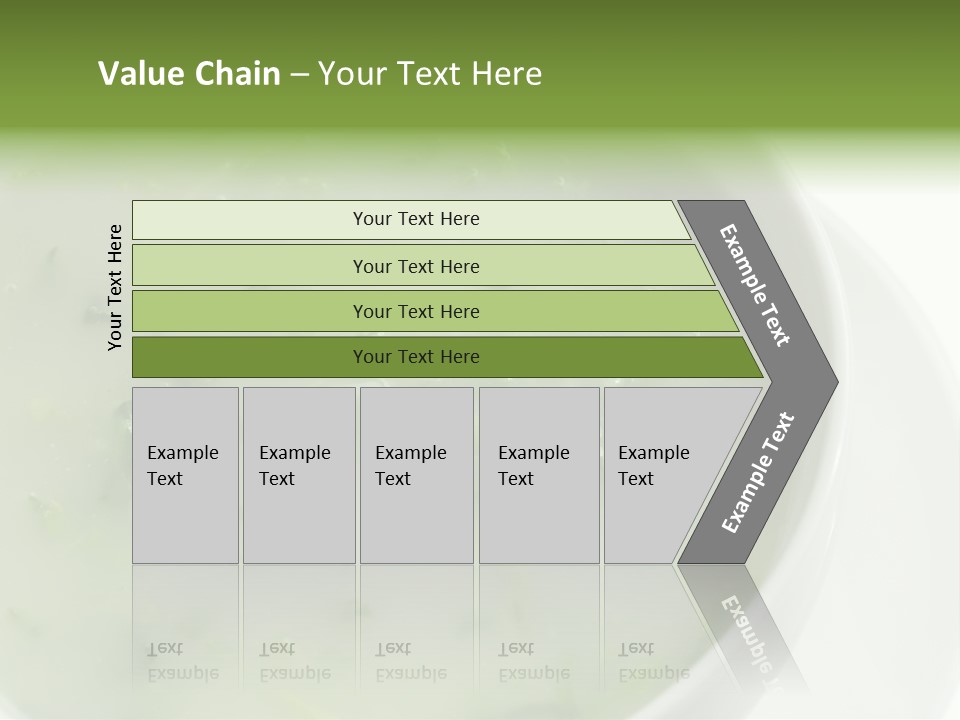 Green Kale Caldo PowerPoint Template
