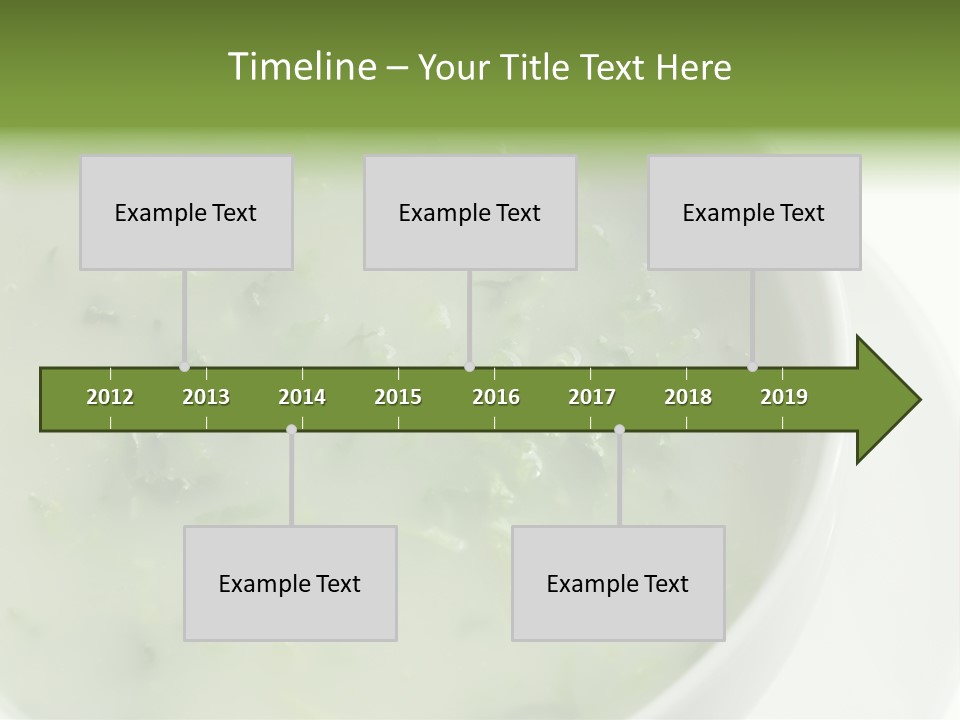 Green Kale Caldo PowerPoint Template