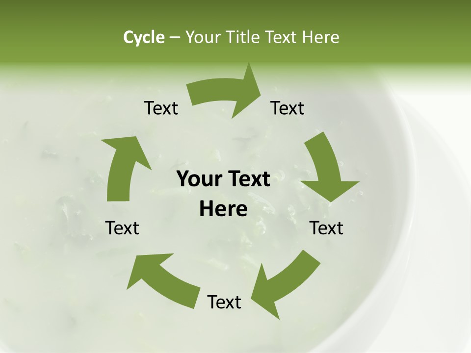 Green Kale Caldo PowerPoint Template