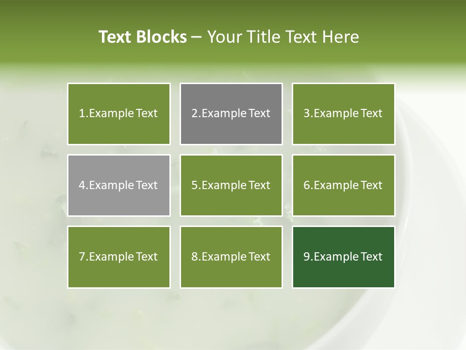 Green Kale Caldo PowerPoint Template