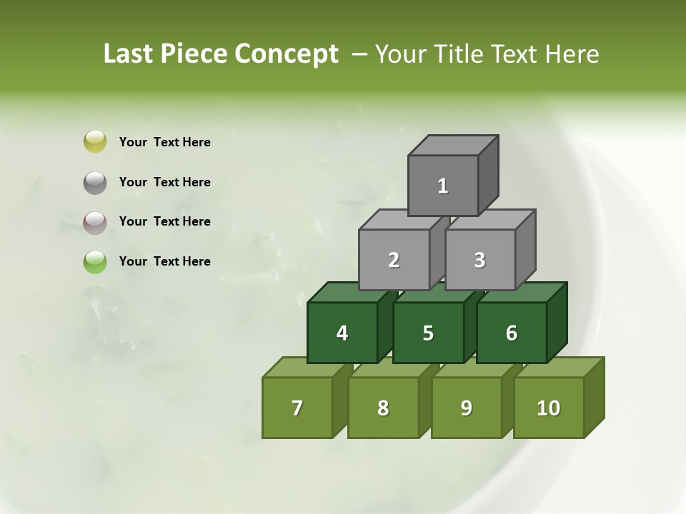 Green Kale Caldo PowerPoint Template