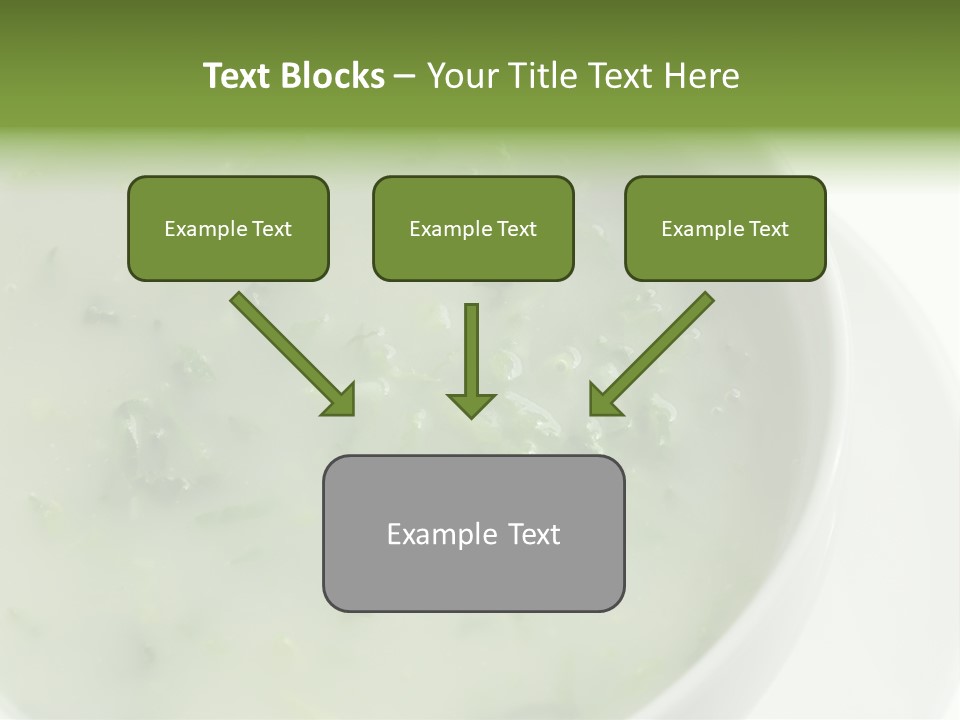 Green Kale Caldo PowerPoint Template