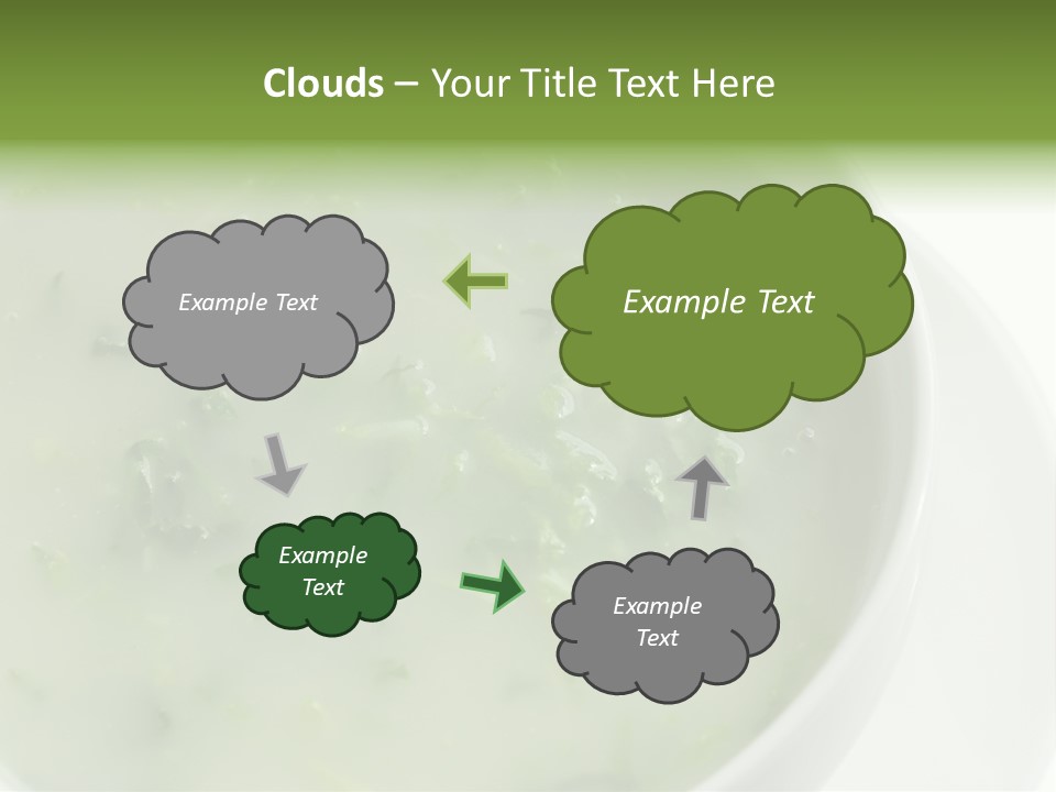 Green Kale Caldo PowerPoint Template