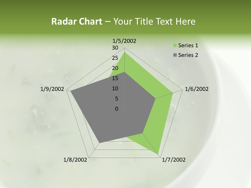 Green Kale Caldo PowerPoint Template