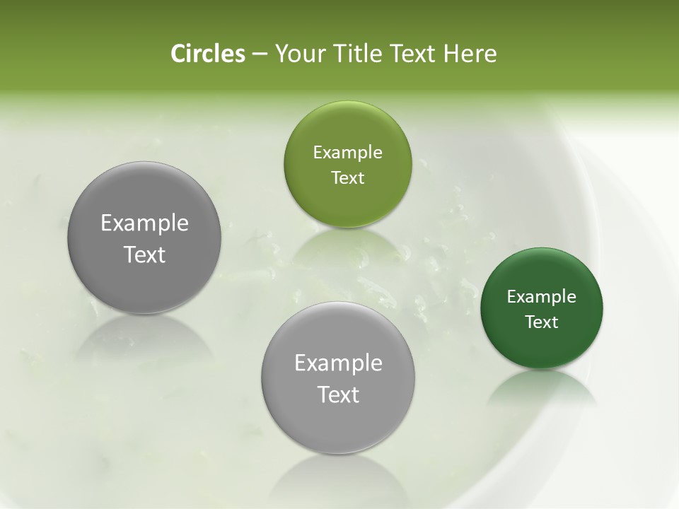 Green Kale Caldo PowerPoint Template