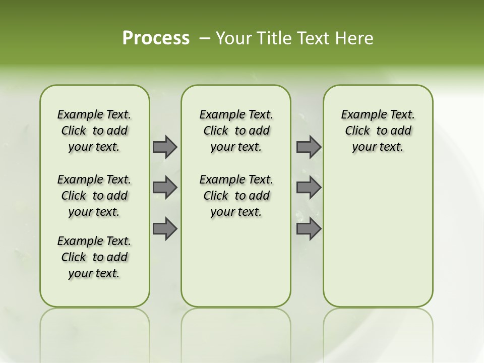 Green Kale Caldo PowerPoint Template