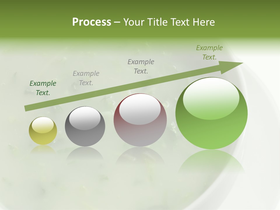 Green Kale Caldo PowerPoint Template