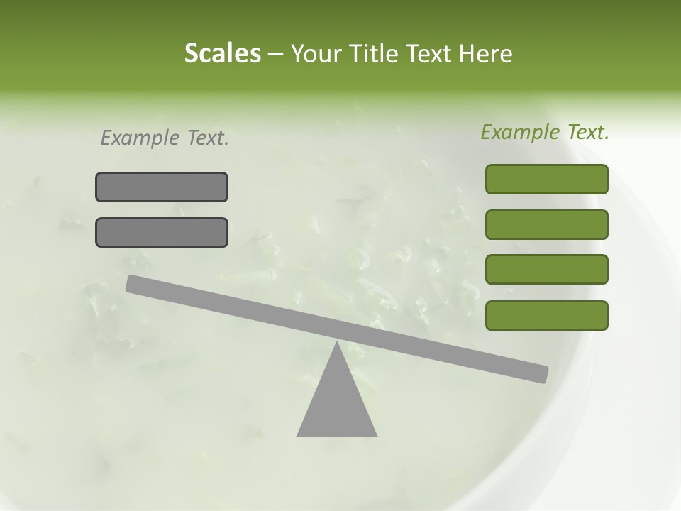 Green Kale Caldo PowerPoint Template