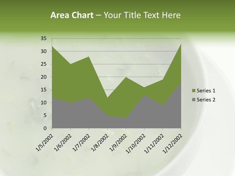 Green Kale Caldo PowerPoint Template