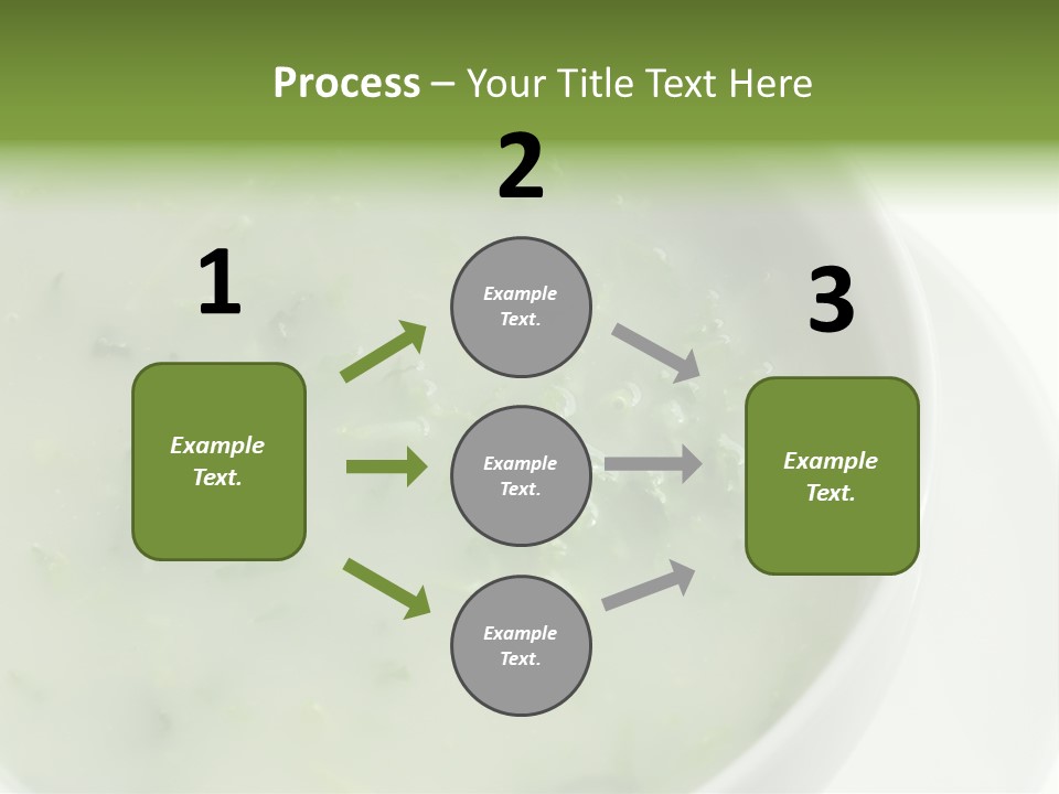 Green Kale Caldo PowerPoint Template