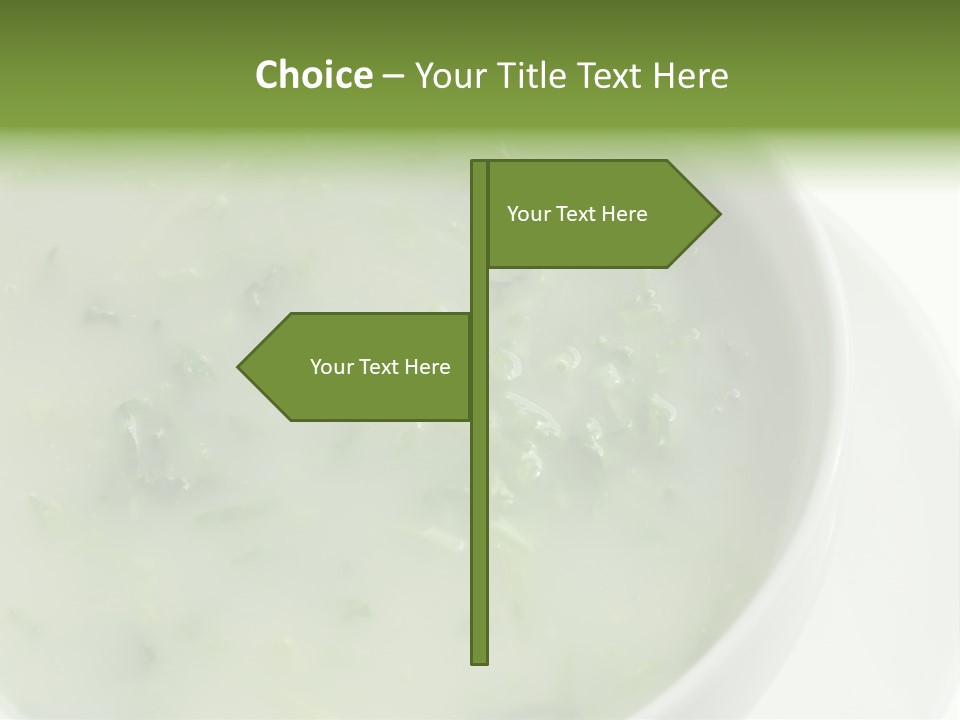 Green Kale Caldo PowerPoint Template