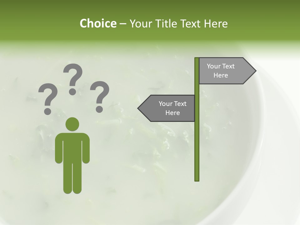 Green Kale Caldo PowerPoint Template