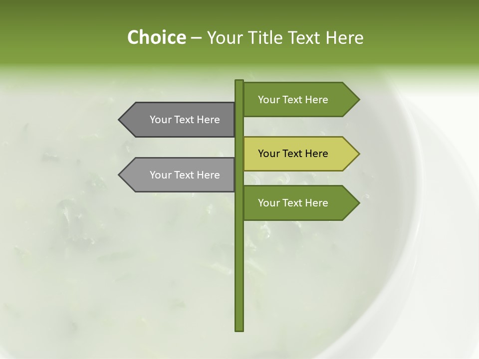 Green Kale Caldo PowerPoint Template