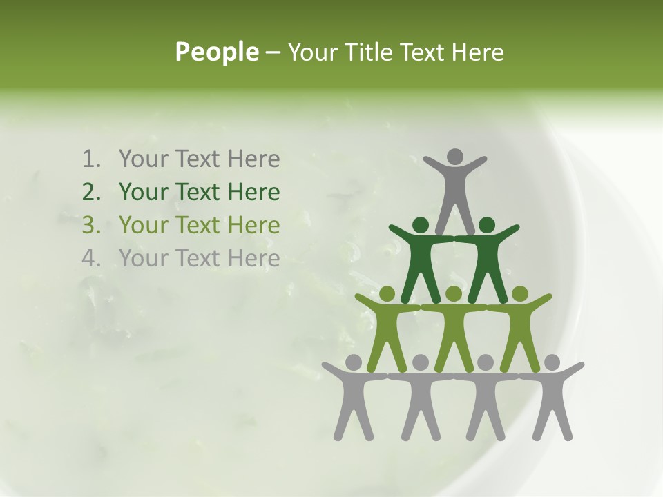Green Kale Caldo PowerPoint Template