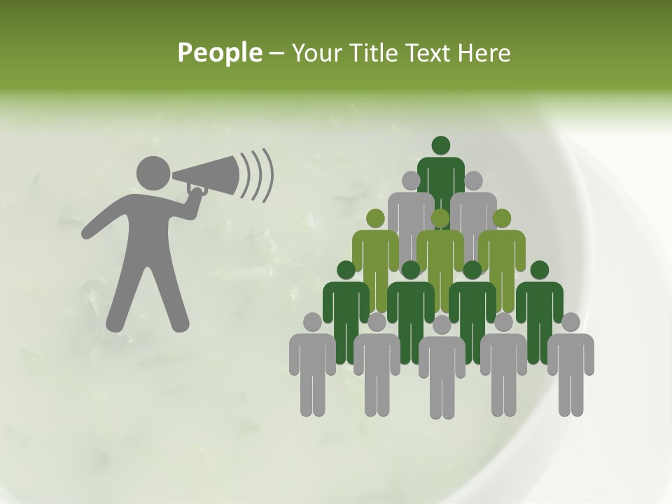 Green Kale Caldo PowerPoint Template