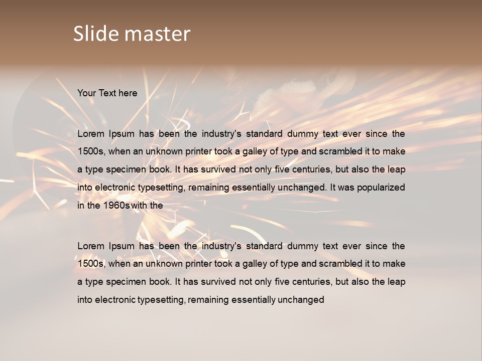 Disk Machine Wheel PowerPoint Template