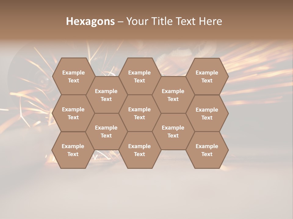 Disk Machine Wheel PowerPoint Template