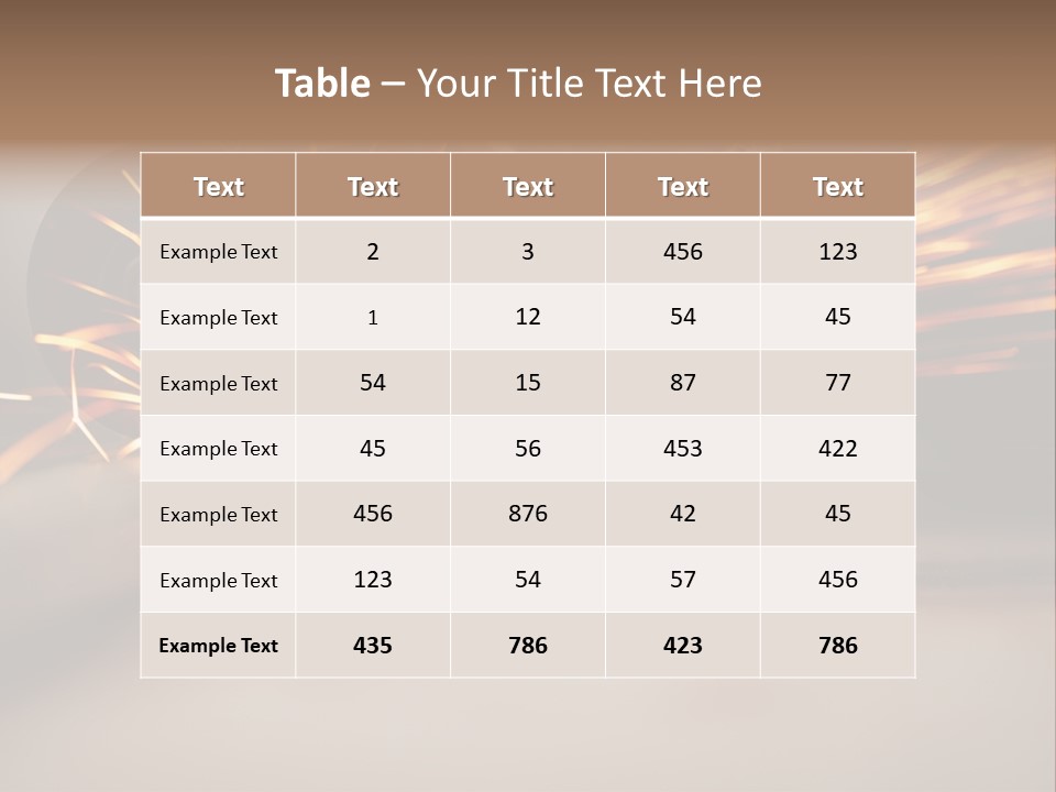 Disk Machine Wheel PowerPoint Template