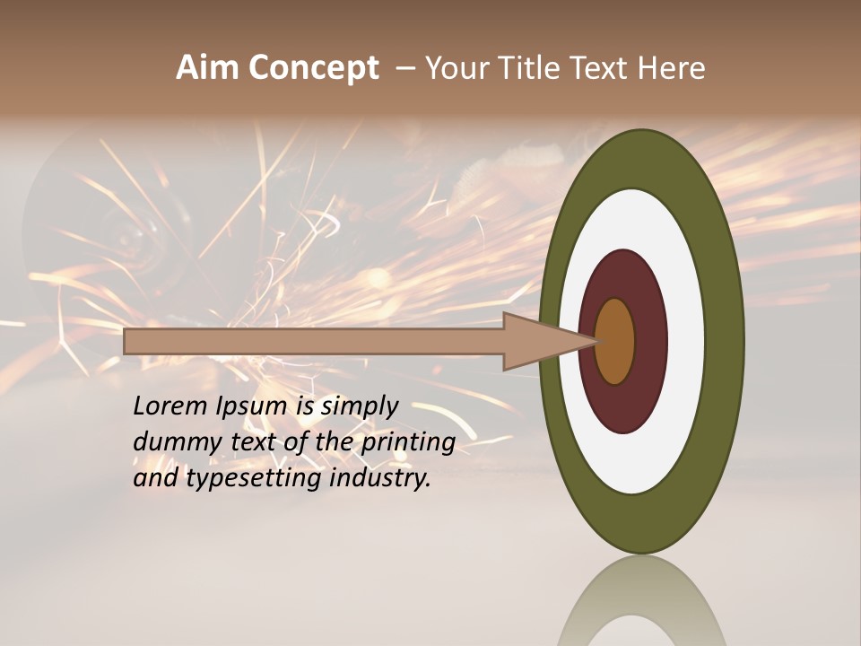 Disk Machine Wheel PowerPoint Template