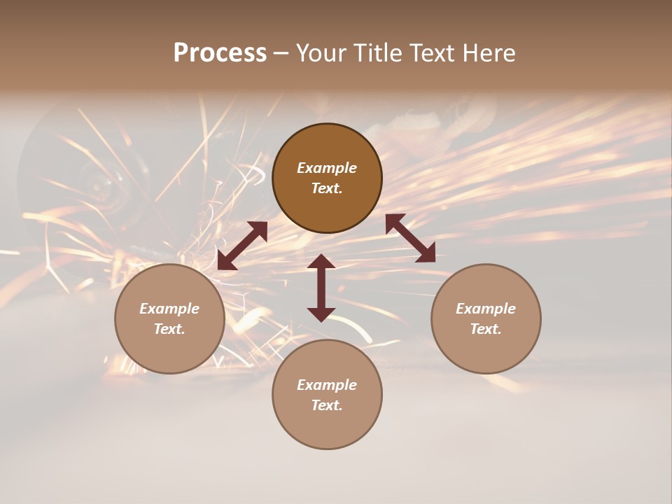 Disk Machine Wheel PowerPoint Template