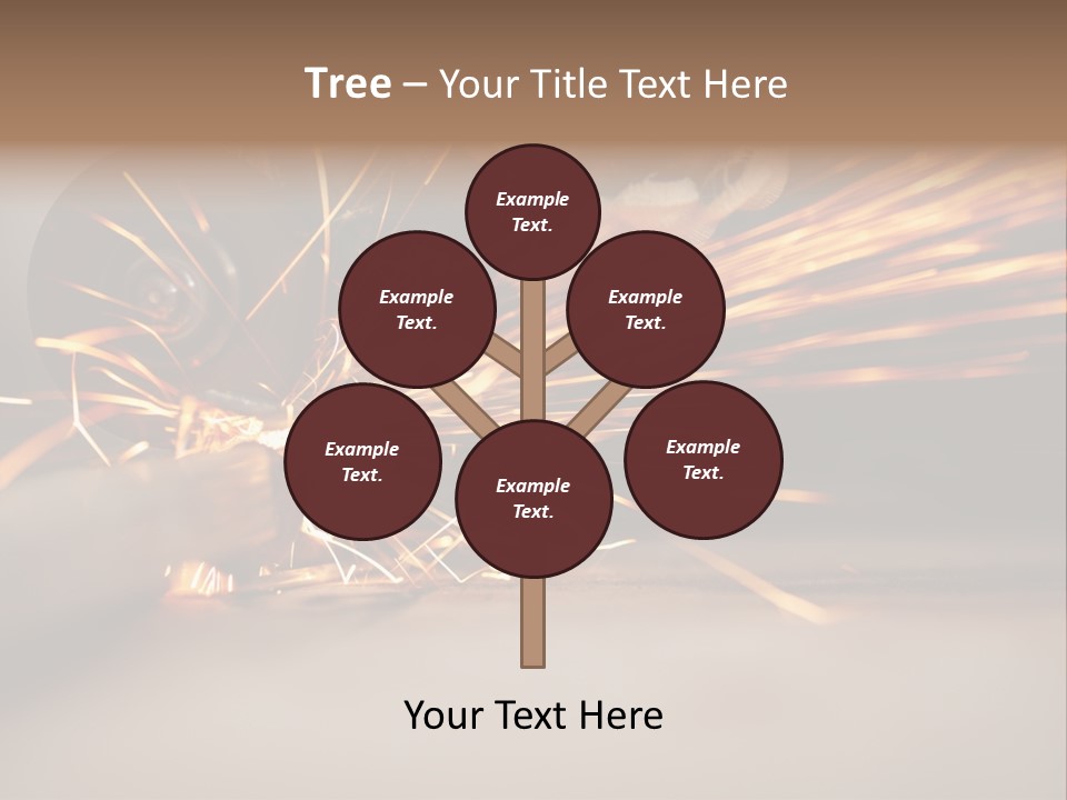 Disk Machine Wheel PowerPoint Template