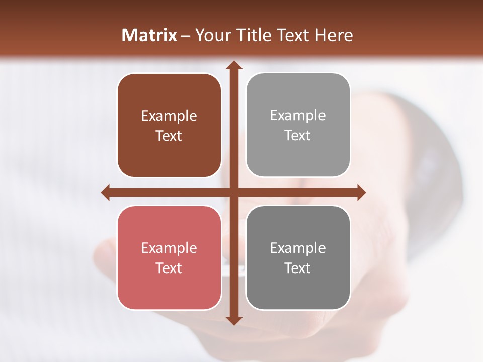 Banking Purchase Closeup PowerPoint Template